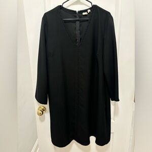 Black gap dress XL